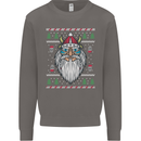 Christmas Viking Funny Thor Odin Valhalla Mens Sweatshirt Jumper Charcoal