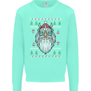 Christmas Viking Funny Thor Odin Valhalla Mens Sweatshirt Jumper Peppermint