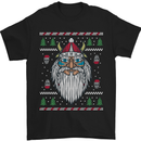 Christmas Viking Funny Thor Odin Valhalla Mens T-Shirt Cotton Gildan Black
