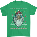 Christmas Viking Funny Thor Odin Valhalla Mens T-Shirt Cotton Gildan Irish Green