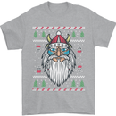 Christmas Viking Funny Thor Odin Valhalla Mens T-Shirt Cotton Gildan Sports Grey