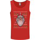 Christmas Viking Funny Thor Odin Valhalla Mens Vest Tank Top Red