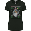 Christmas Viking Funny Thor Odin Valhalla Womens Wider Cut T-Shirt Black