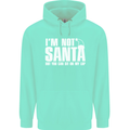 Christmas You Can Sit on My Lap Funny Mens 80% Cotton Hoodie Peppermint