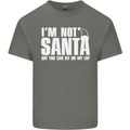 Christmas You Can Sit on My Lap Funny Mens Cotton T-Shirt Tee Top Charcoal