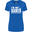 Christmas You Can Sit on My Lap Funny Womens Wider Cut T-Shirt Royal Blue