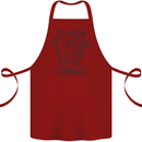 Christmas a Home for Every Shelter Dog Cotton Apron 100% Organic Maroon