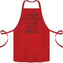 Christmas a Home for Every Shelter Dog Cotton Apron 100% Organic Red