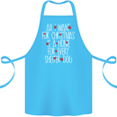 Christmas a Home for Every Shelter Dog Cotton Apron 100% Organic Turquoise