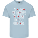 Christmas a Home for Every Shelter Dog Kids T-Shirt Childrens Light Blue