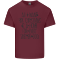 Christmas a Home for Every Shelter Dog Mens Cotton T-Shirt Tee Top Maroon