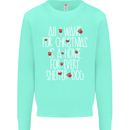 Christmas a Home for Every Shelter Dog Mens Sweatshirt Jumper Peppermint