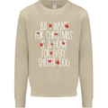 Christmas a Home for Every Shelter Dog Mens Sweatshirt Jumper Sand