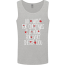 Christmas a Home for Every Shelter Dog Mens Vest Tank Top Sports Grey