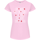 Christmas a Home for Every Shelter Dog Womens Petite Cut T-Shirt Light Pink