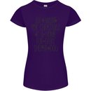 Christmas a Home for Every Shelter Dog Womens Petite Cut T-Shirt Purple