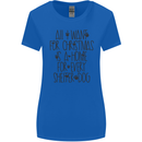 Christmas a Home for Every Shelter Dog Womens Wider Cut T-Shirt Royal Blue