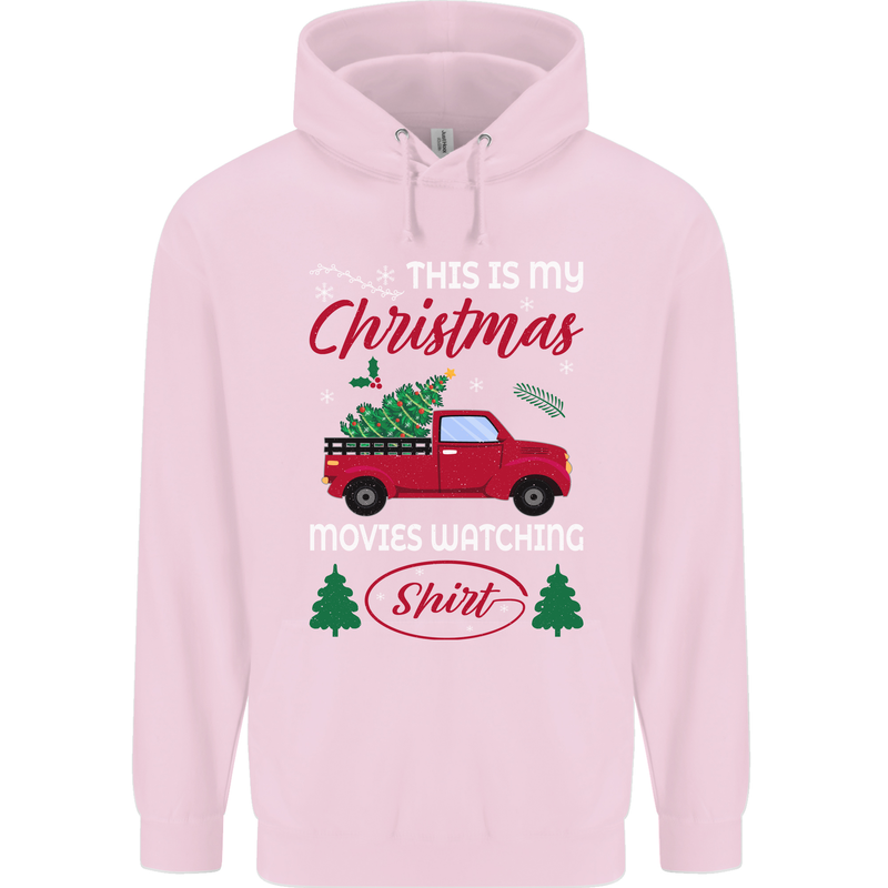 Christmas is Gaming Time Funny Gamer Childrens Kids Hoodie Light Pink