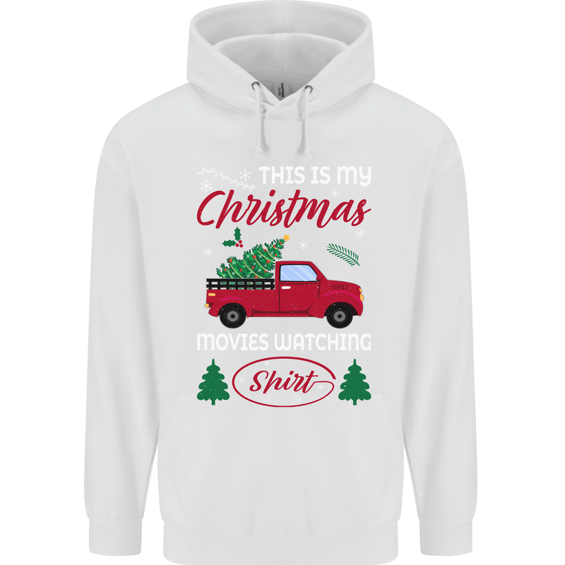 Christmas is Gaming Time Funny Gamer Childrens Kids Hoodie White