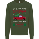 Christmas is Gaming Time Funny Gamer Kids Sweatshirt Jumper Forest Green