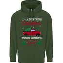 Christmas is Gaming Time Funny Gamer Mens 80% Cotton Hoodie Forest Green