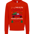 Christmas is Gaming Time Funny Gamer Mens Sweatshirt Jumper Bright Red