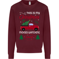 Christmas is Gaming Time Funny Gamer Mens Sweatshirt Jumper Maroon