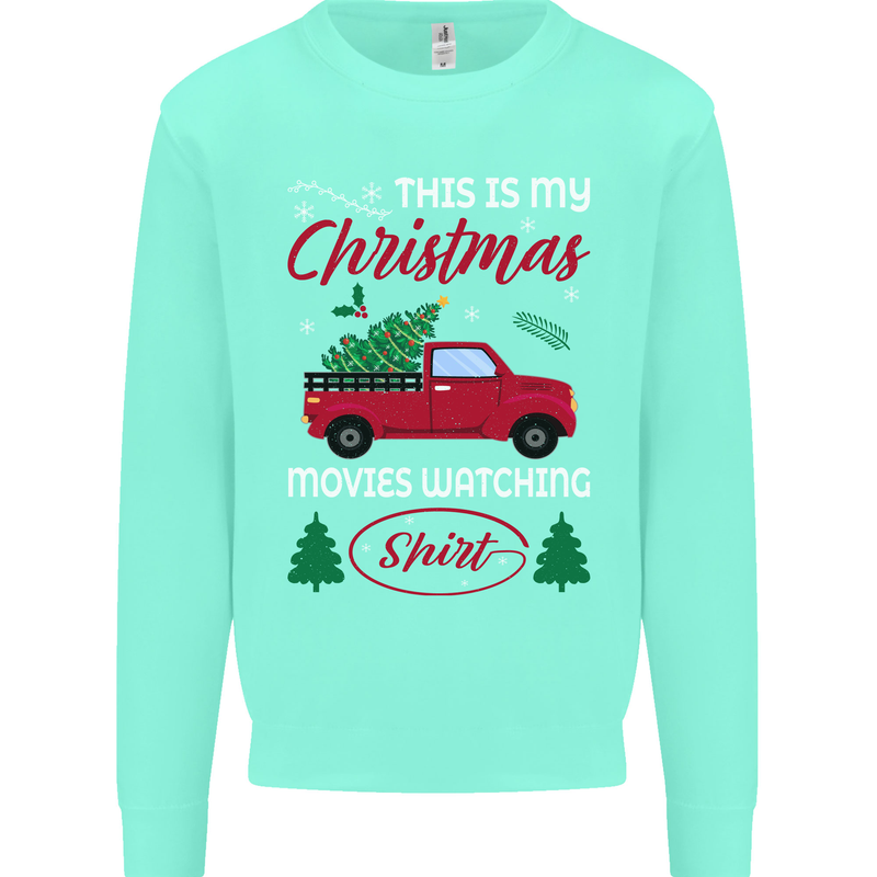 Christmas is Gaming Time Funny Gamer Mens Sweatshirt Jumper Peppermint