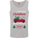 Christmas is Gaming Time Funny Gamer Mens Vest Tank Top Sports Grey