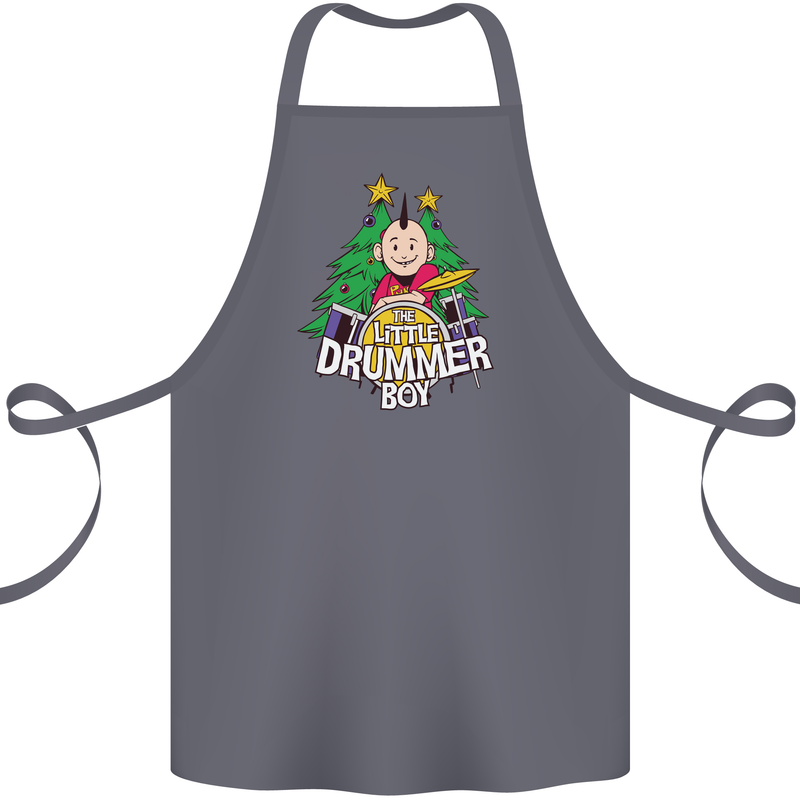 Christmas the Little Drummer Boy Funny Cotton Apron 100% Organic Steel