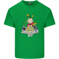 Christmas the Little Drummer Boy Funny Kids T-Shirt Childrens Irish Green