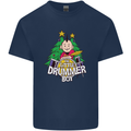 Christmas the Little Drummer Boy Funny Kids T-Shirt Childrens Navy Blue