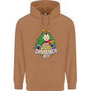 Christmas the Little Drummer Boy Funny Mens 80% Cotton Hoodie Caramel Latte