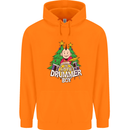 Christmas the Little Drummer Boy Funny Mens 80% Cotton Hoodie Orange
