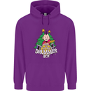 Christmas the Little Drummer Boy Funny Mens 80% Cotton Hoodie Purple