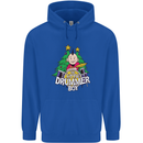 Christmas the Little Drummer Boy Funny Mens 80% Cotton Hoodie Royal Blue