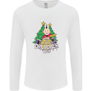 Christmas the Little Drummer Boy Funny Mens Long Sleeve T-Shirt White