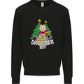 Christmas the Little Drummer Boy Funny Mens Sweatshirt Jumper Black