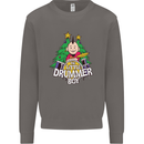 Christmas the Little Drummer Boy Funny Mens Sweatshirt Jumper Charcoal