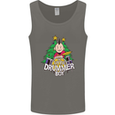 Christmas the Little Drummer Boy Funny Mens Vest Tank Top Charcoal