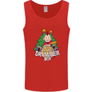 Christmas the Little Drummer Boy Funny Mens Vest Tank Top Red