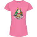 Christmas the Little Drummer Boy Funny Womens Petite Cut T-Shirt Azalea