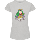 Christmas the Little Drummer Boy Funny Womens Petite Cut T-Shirt Sports Grey