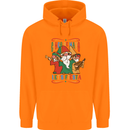 Cinco De Mayo Lets Fiesta Funny Gnomes Childrens Kids Hoodie Orange