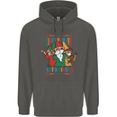 Cinco De Mayo Lets Fiesta Funny Gnomes Childrens Kids Hoodie Storm Grey