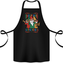 Cinco De Mayo Lets Fiesta Funny Gnomes Cotton Apron 100% Organic Black