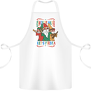 Cinco De Mayo Lets Fiesta Funny Gnomes Cotton Apron 100% Organic White