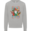 Cinco De Mayo Lets Fiesta Funny Gnomes Kids Sweatshirt Jumper Sports Grey