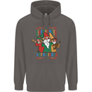 Cinco De Mayo Lets Fiesta Funny Gnomes Mens 80% Cotton Hoodie Charcoal