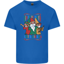 Cinco De Mayo Lets Fiesta Funny Gnomes Mens Cotton T-Shirt Tee Top Royal Blue